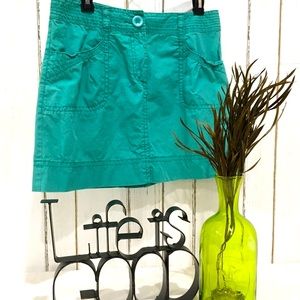 H&M Cotton Skirt with Deep pockets, Size 6